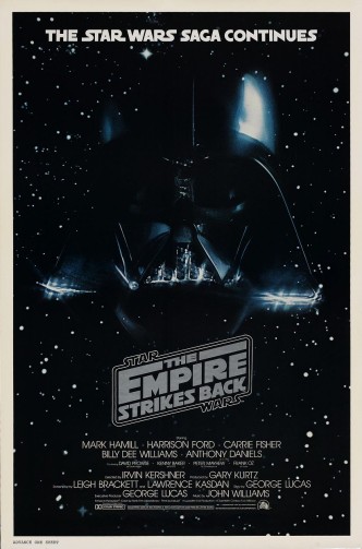Звёздные войны. Эпизод V: Империя наносит ответный удар / Star Wars: Episode V - The Empire Strikes Back (1980): постер